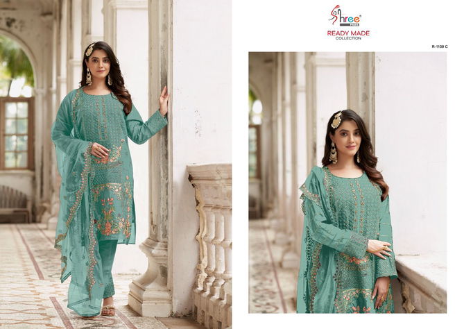 Shree R 1109 By Shree Fabs Readymade Suits Catalog